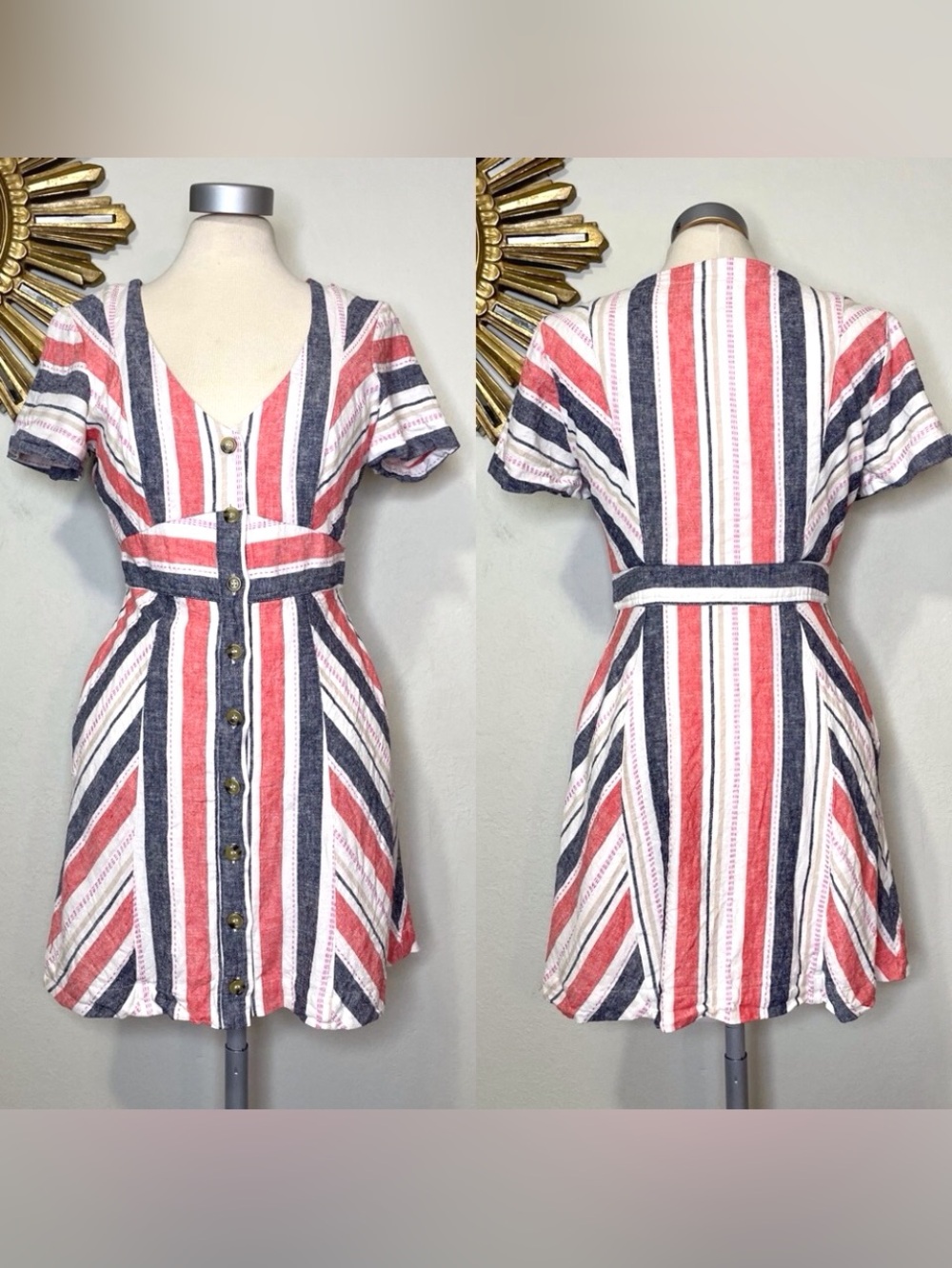 Parker Kacey Linen Shift Dress